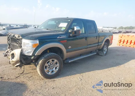 2012 Ford F250 Super Duty из США, поврежденный, VIN 1FT7W2BT2CEA65844